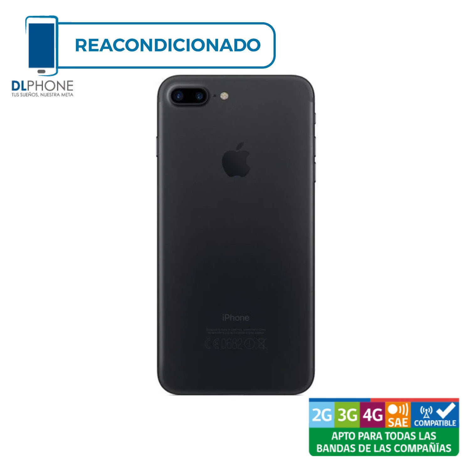 iPhone 7 Plus 32GB Negro Reacondicionado