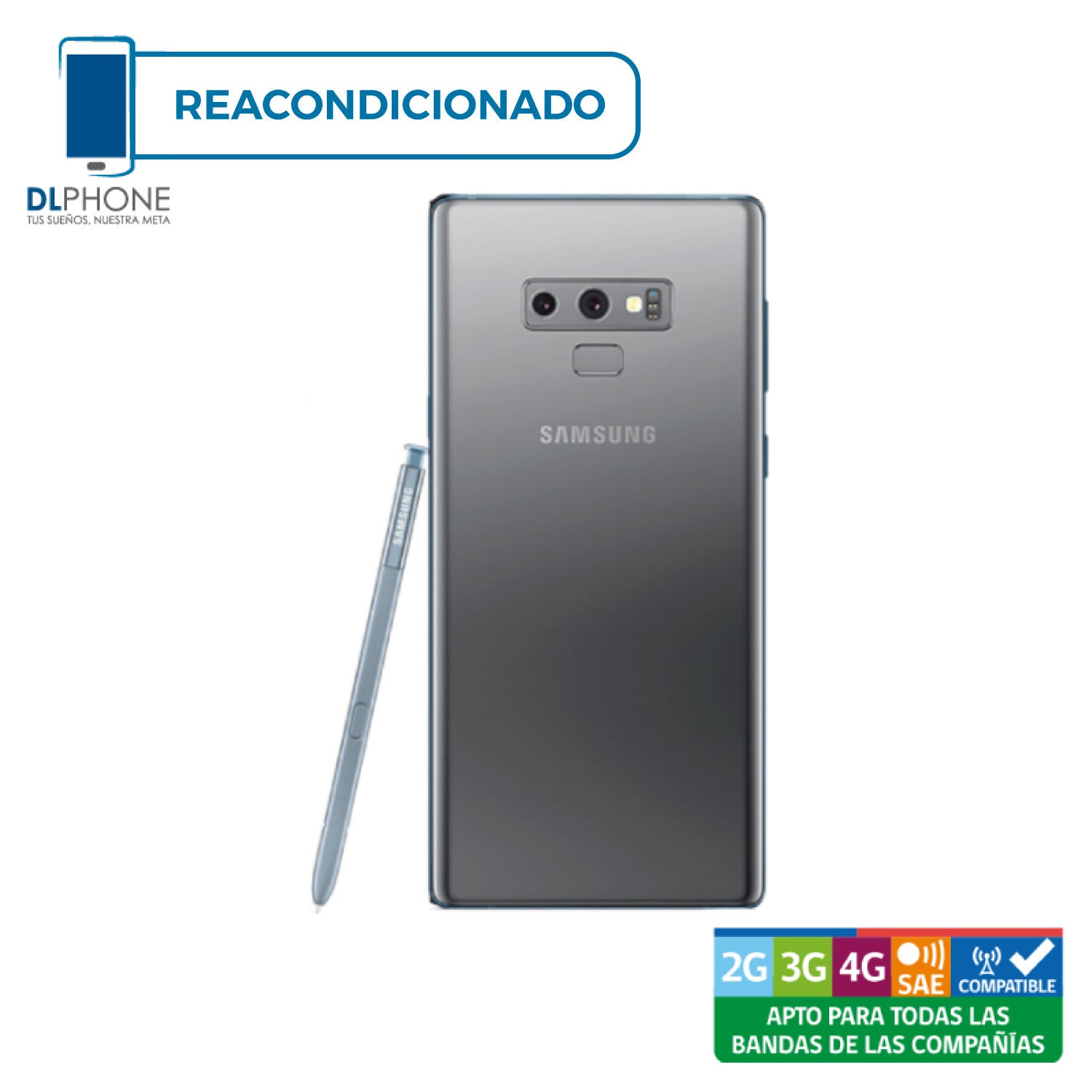 Samsung Galaxy Note 9 128GB Plata Reacondicionado