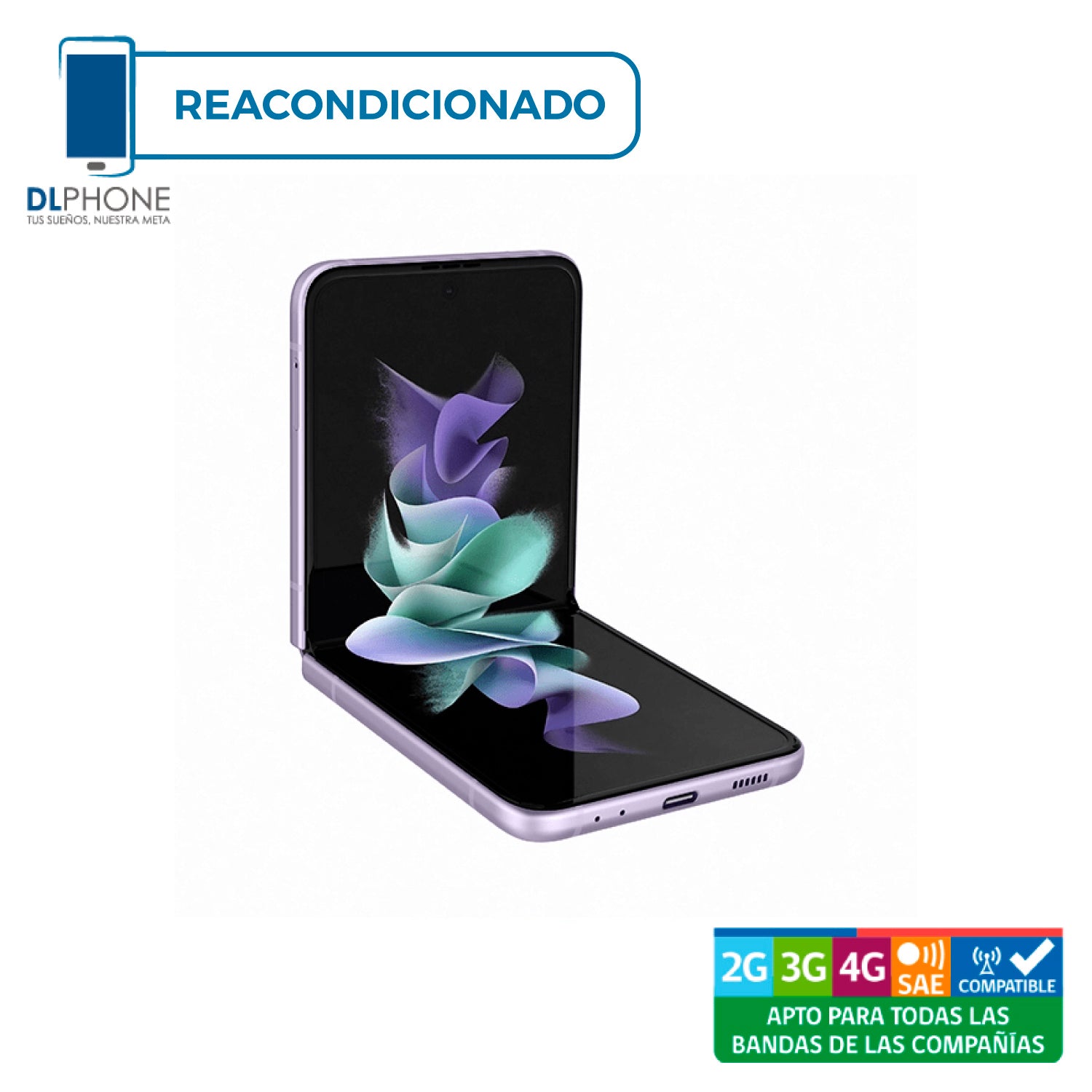 Samsung Galaxy Z Flip 3 256GB Violeta Reacondicionado