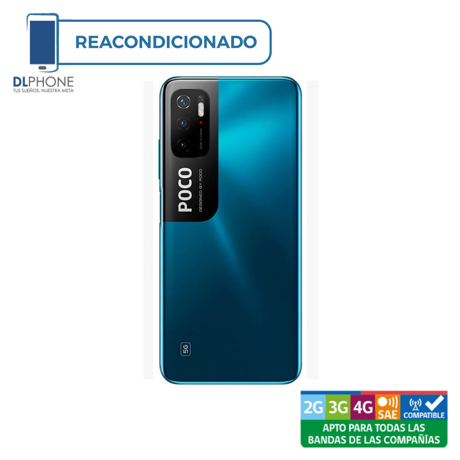 Xiaomi Poco M3 PRO 5G 128GB Azul Reacondicionado
