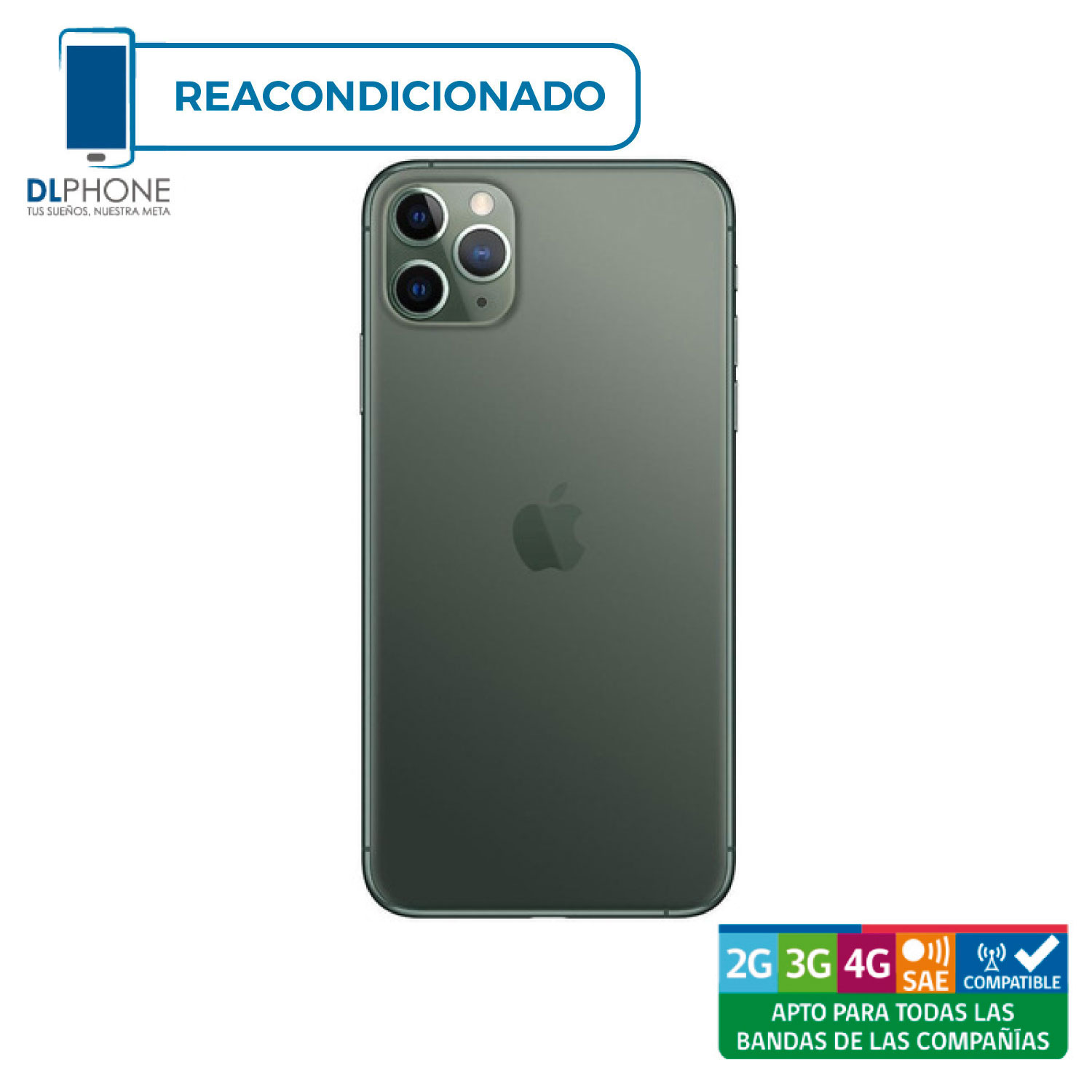 iPhone 11 Pro Max 256GB Verde Reacondicionado
