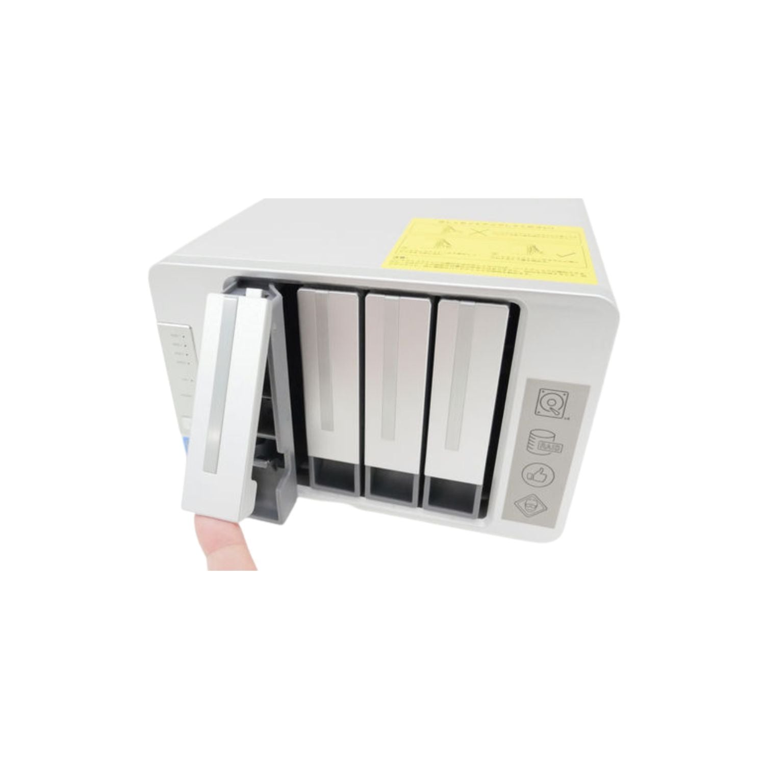 CPU TerraMaster F4-225 (Intel Celeron. 2GB, Almacenamiento Max 48TB) Plata Reacondicionado