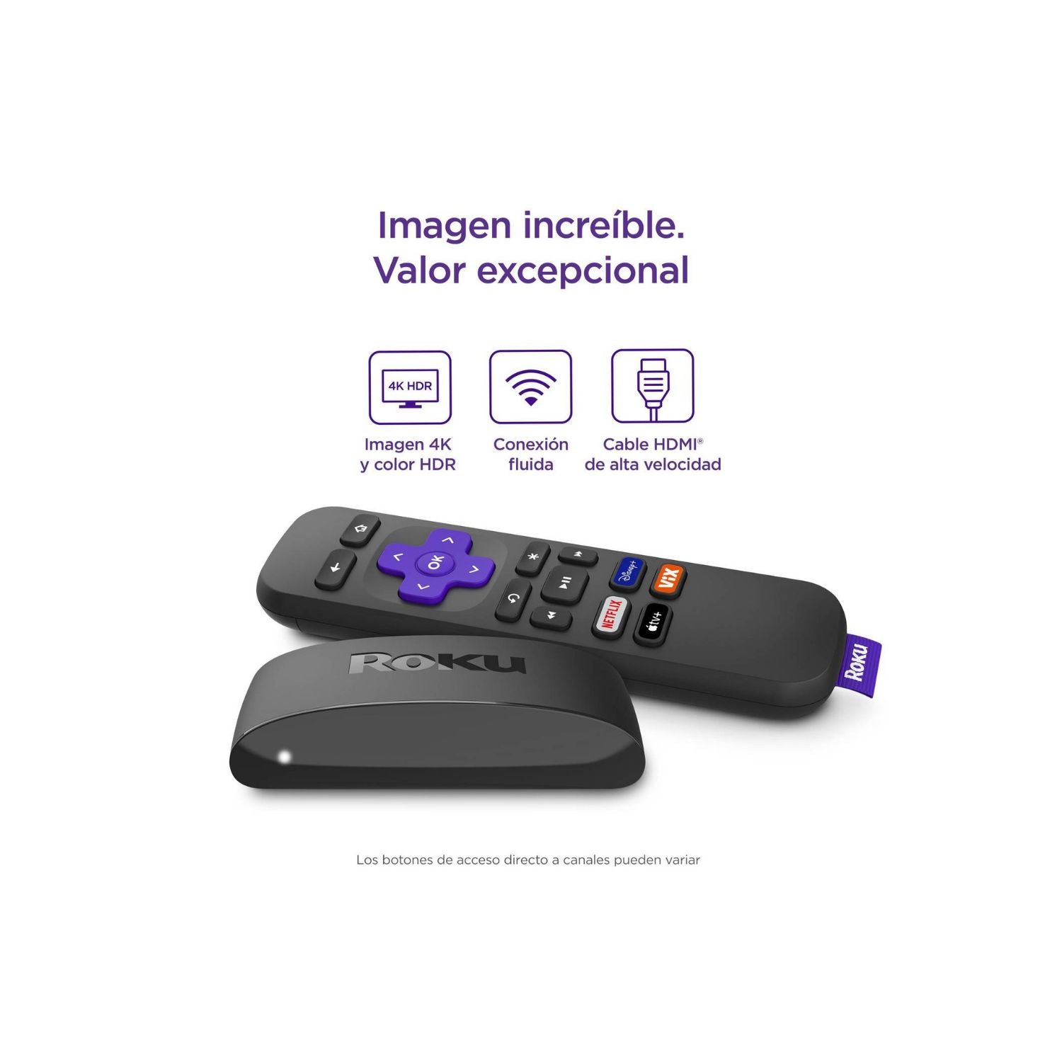 Roku Express 4K Negro OpenBox