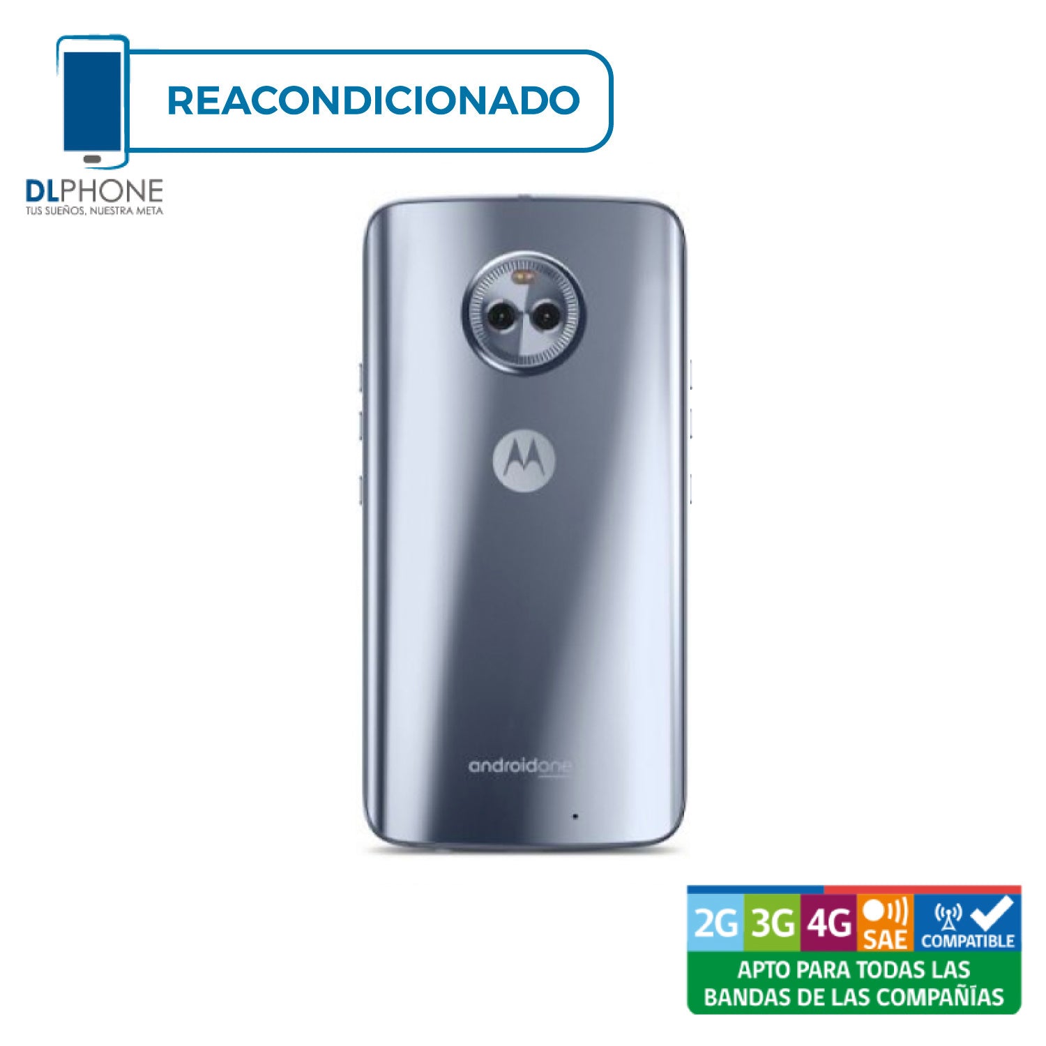 Motorola Moto X4 32GB Azul Reacondicionado