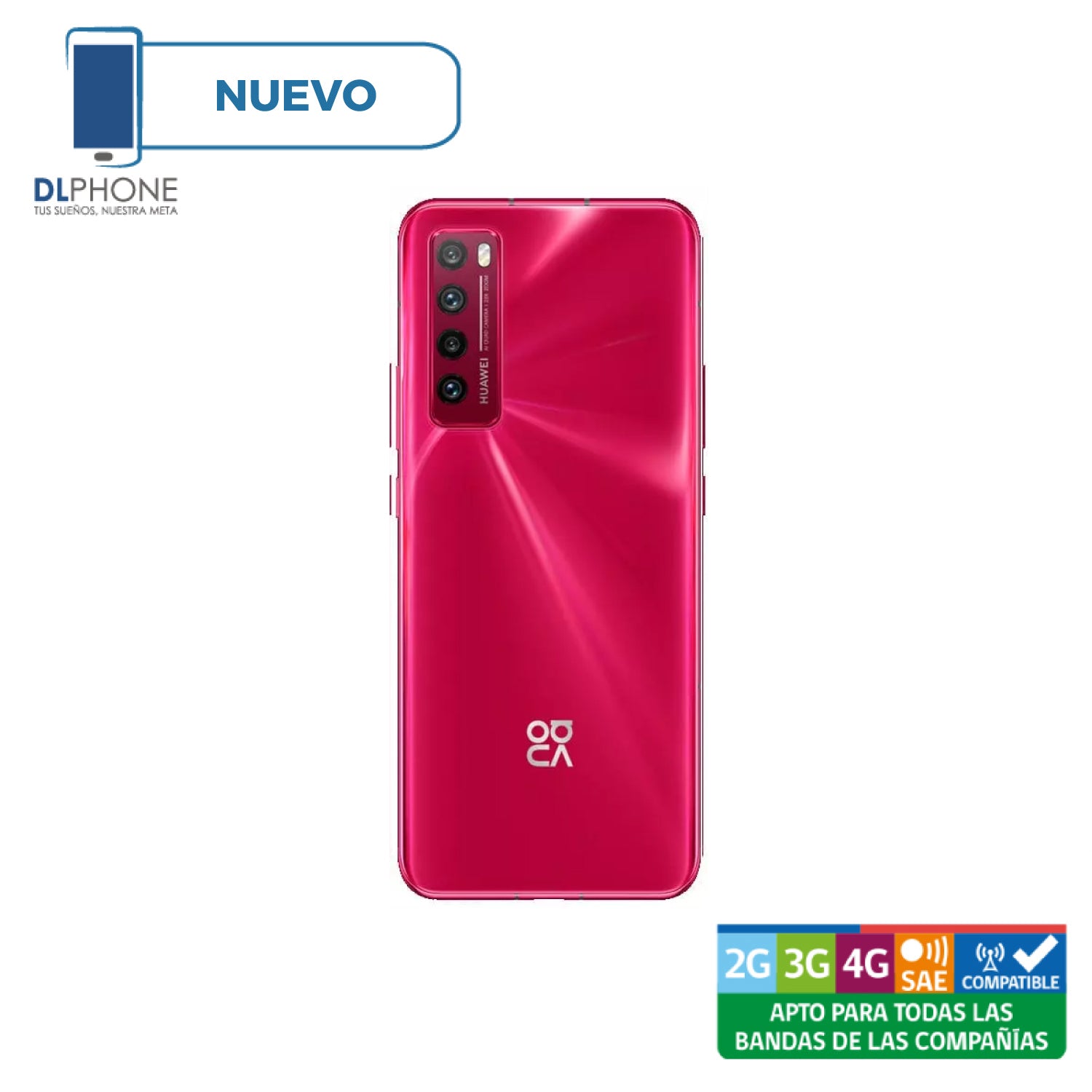 Huawei Nova 7 Se 128GB Rojo Reacondicionado