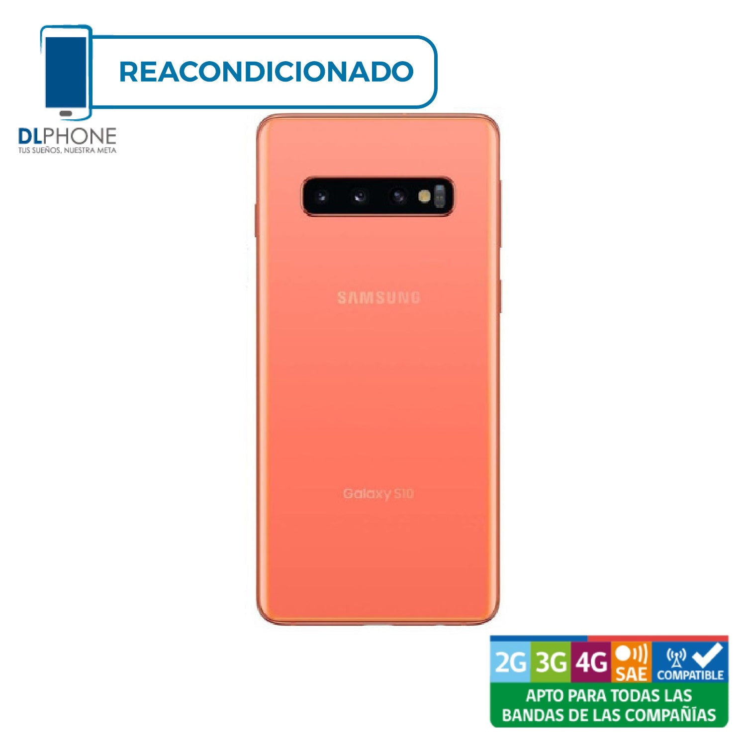 Samsung Galaxy S10 128GB Naranja Reacondicionado