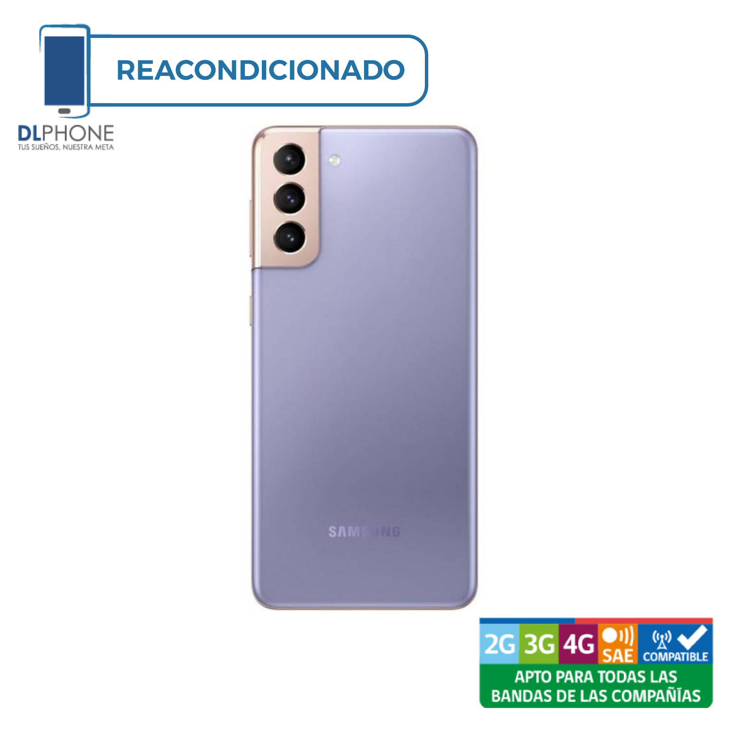 Samsung Galaxy S21 Plus 128GB Violeta Reacondicionado
