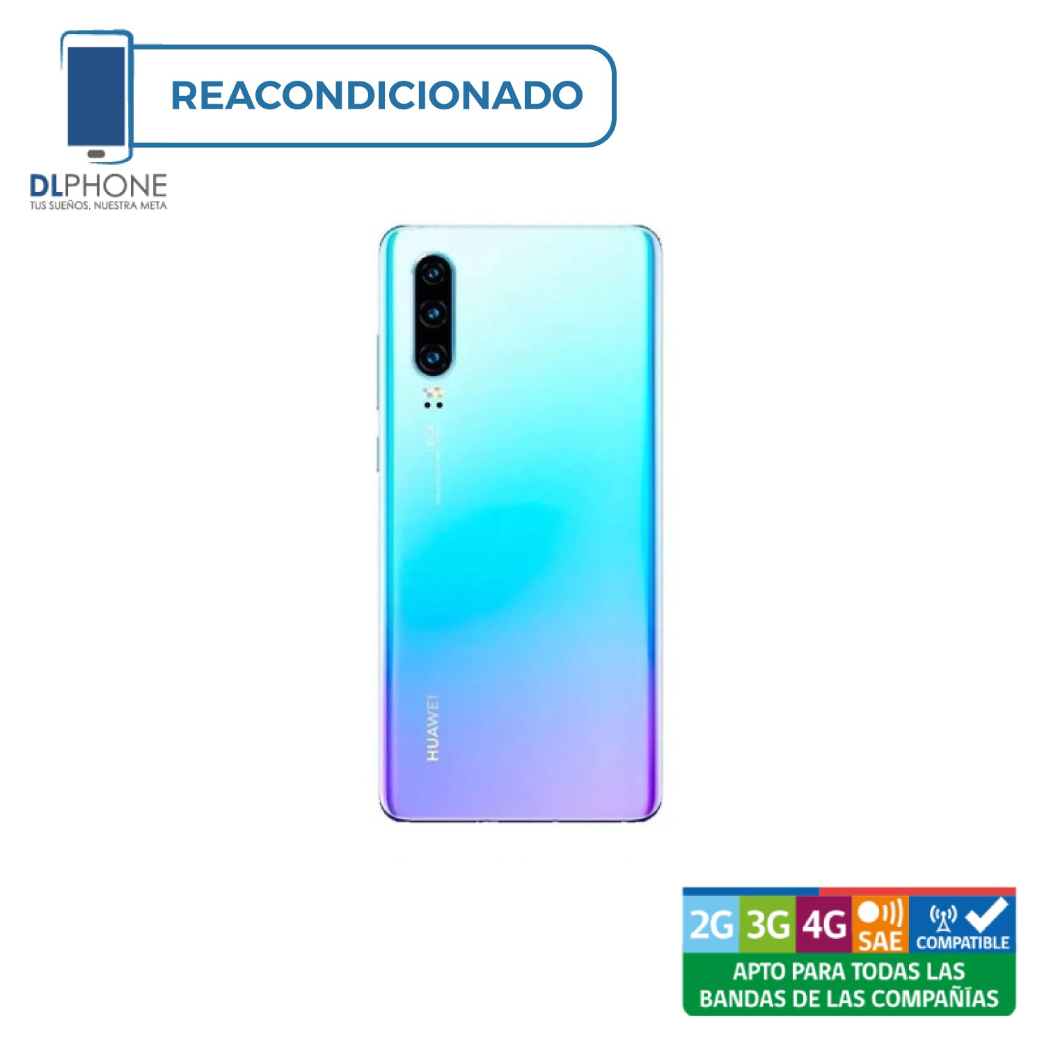 Huawei P30 128GB Azul Reacondicionado