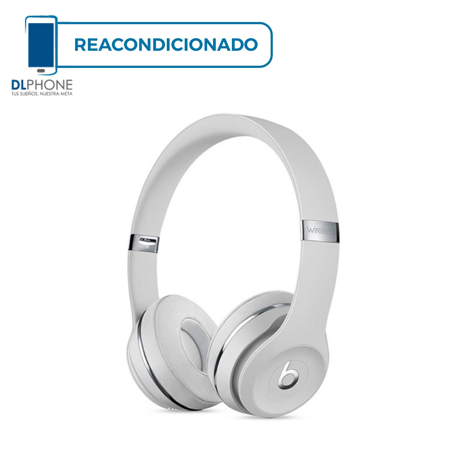 Beats solo 2 Plata Reacondicionado