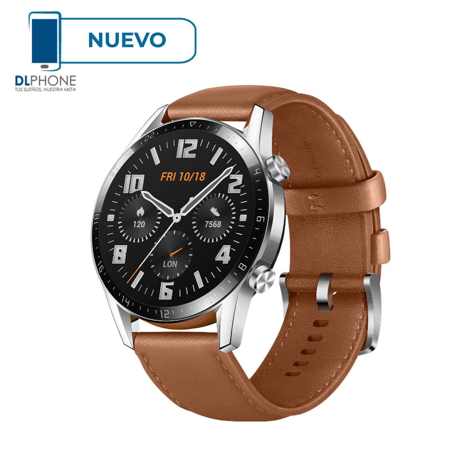 Huawei Watch GT2 46mm Marrón Reacondicionado