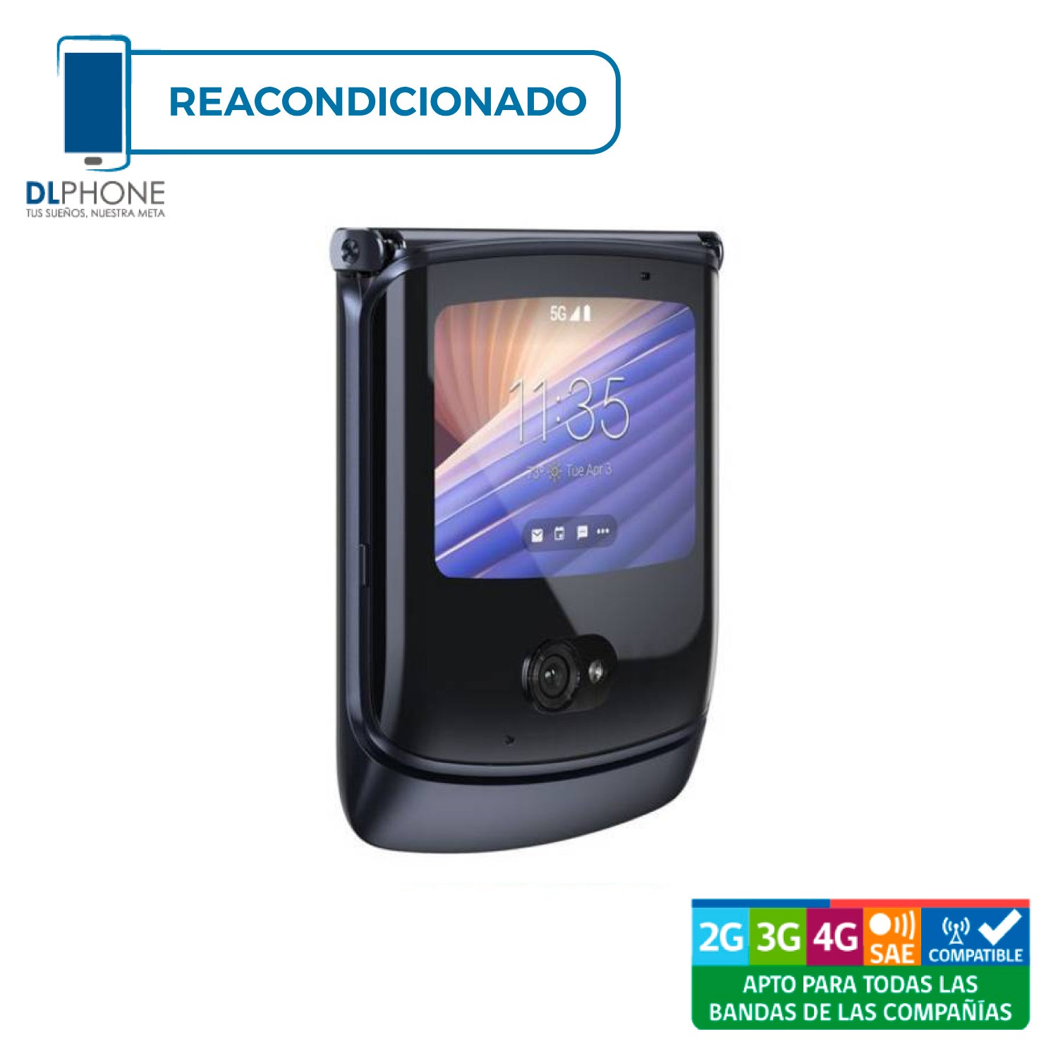 Motorola RAZR 256GB Negro Reacondicionado