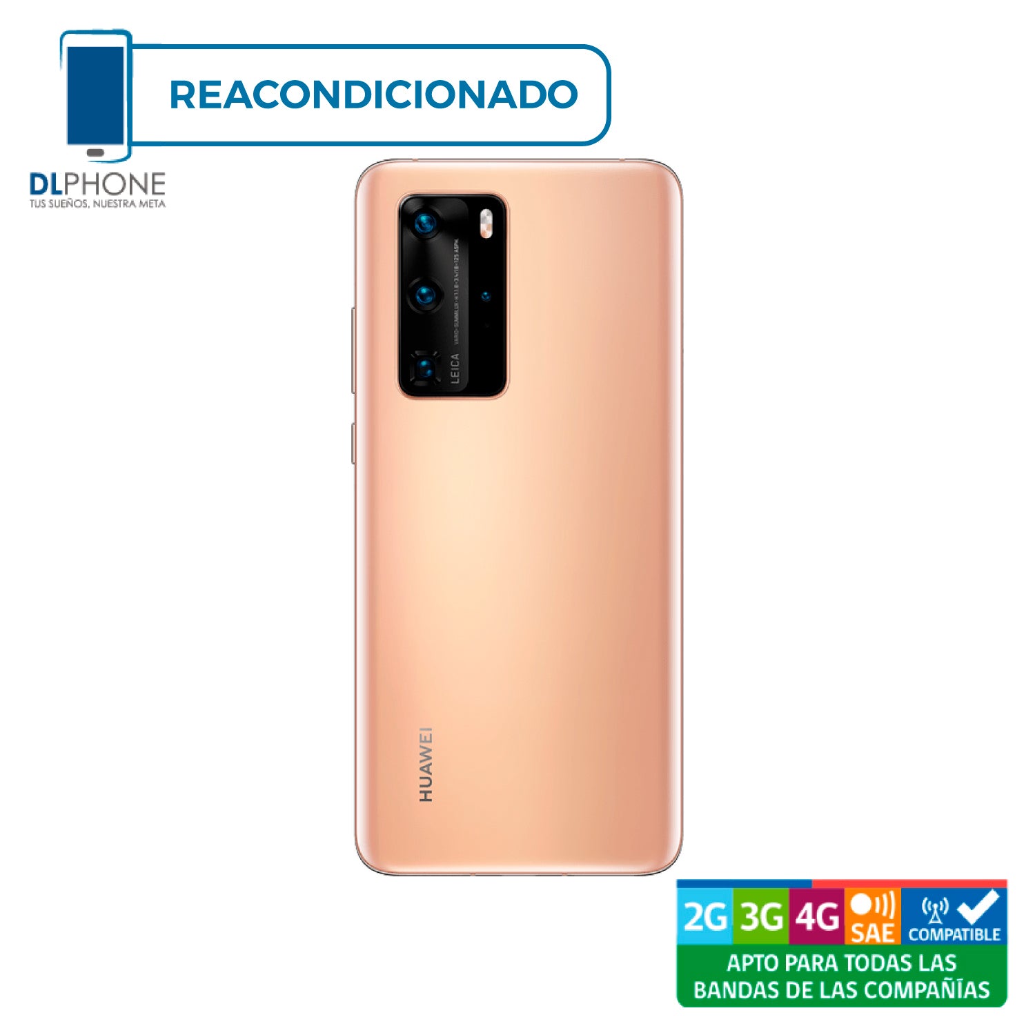 Huawei P40 Pro 256GB Dorado Reacondicionado