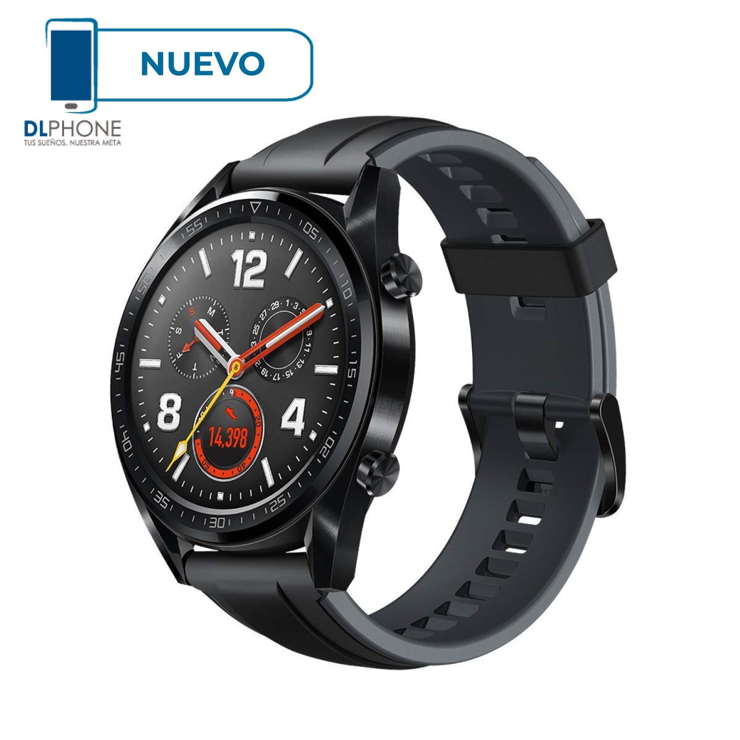 Huawei Watch GT2 42mm Negro Reacondicionado