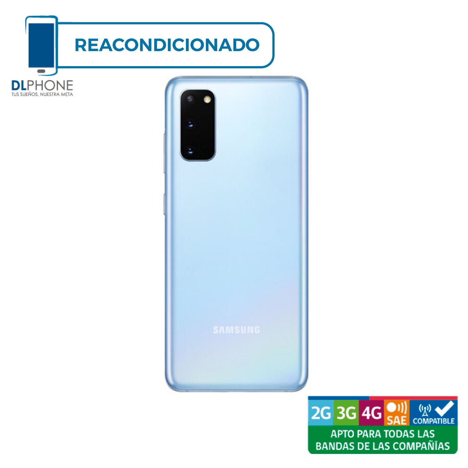 Samsung Galaxy S20 512GB Azul Reacondicionado