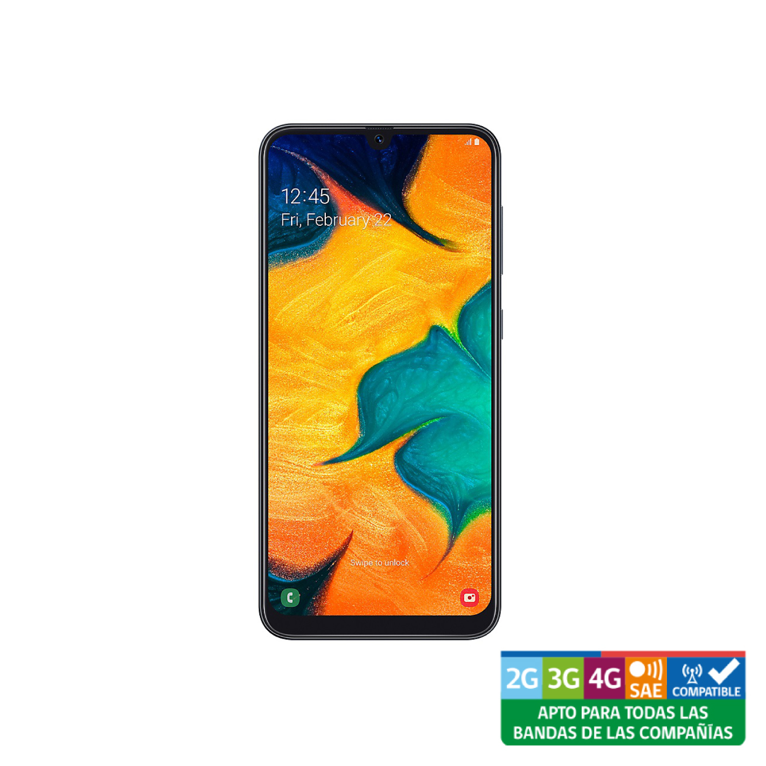 Samsung Galaxy A30 32GB Negro Reacondicionado