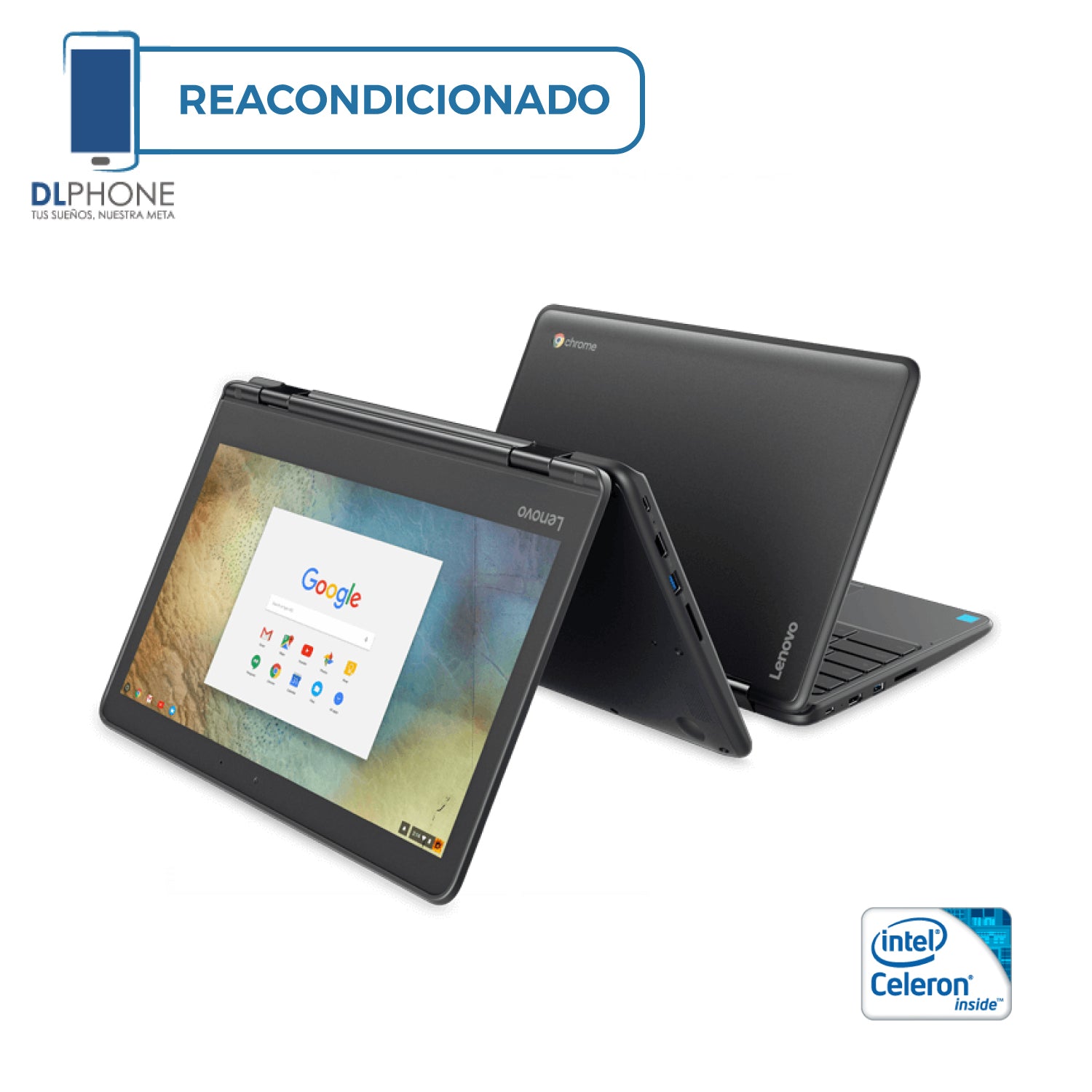 Lenovo CHROMEBOOK N23 Negro Reacondicionado