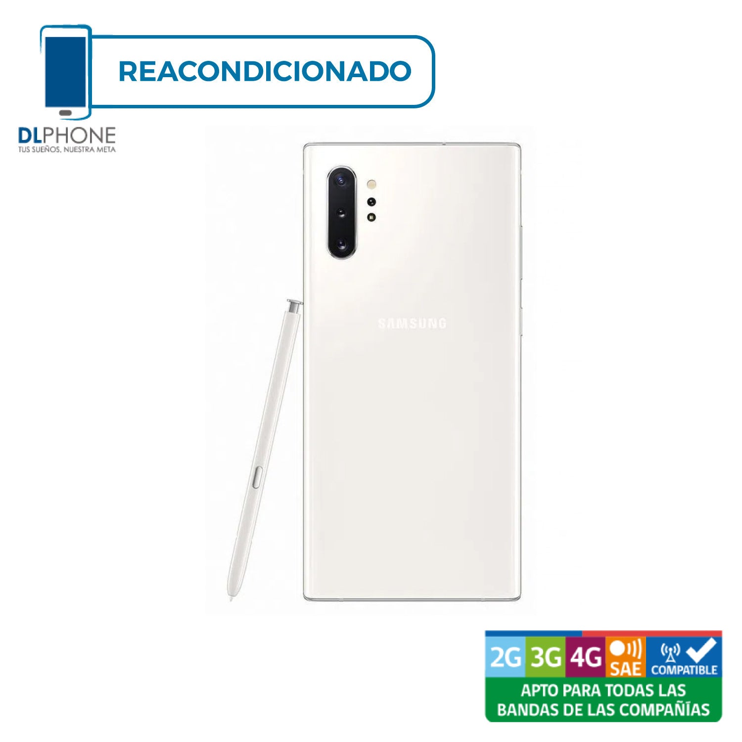 Samsung Galaxy NOTE 10 Plus 256GB Blanco Reacondicionado