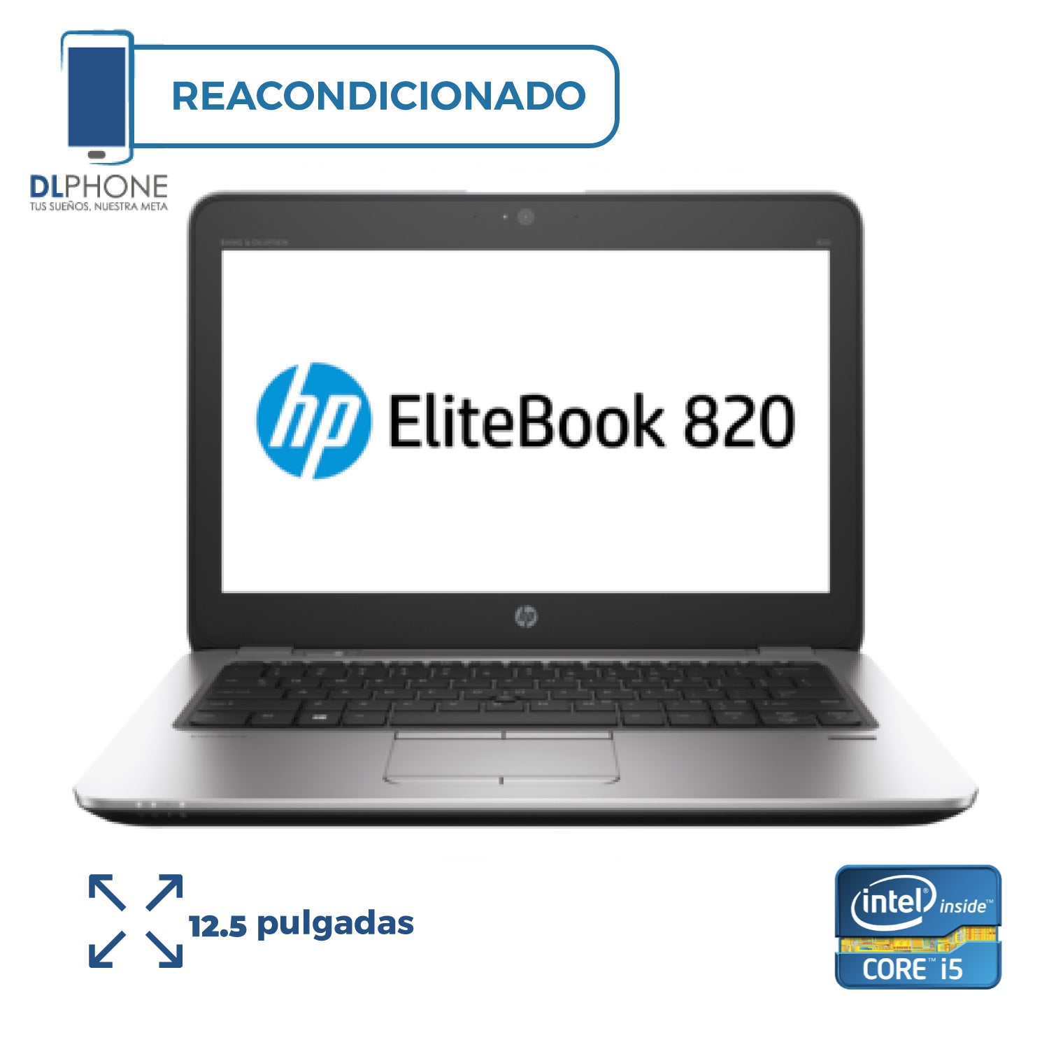 HP Elitebook 820 G3 Intel Core I5 256GB Reacondicionado