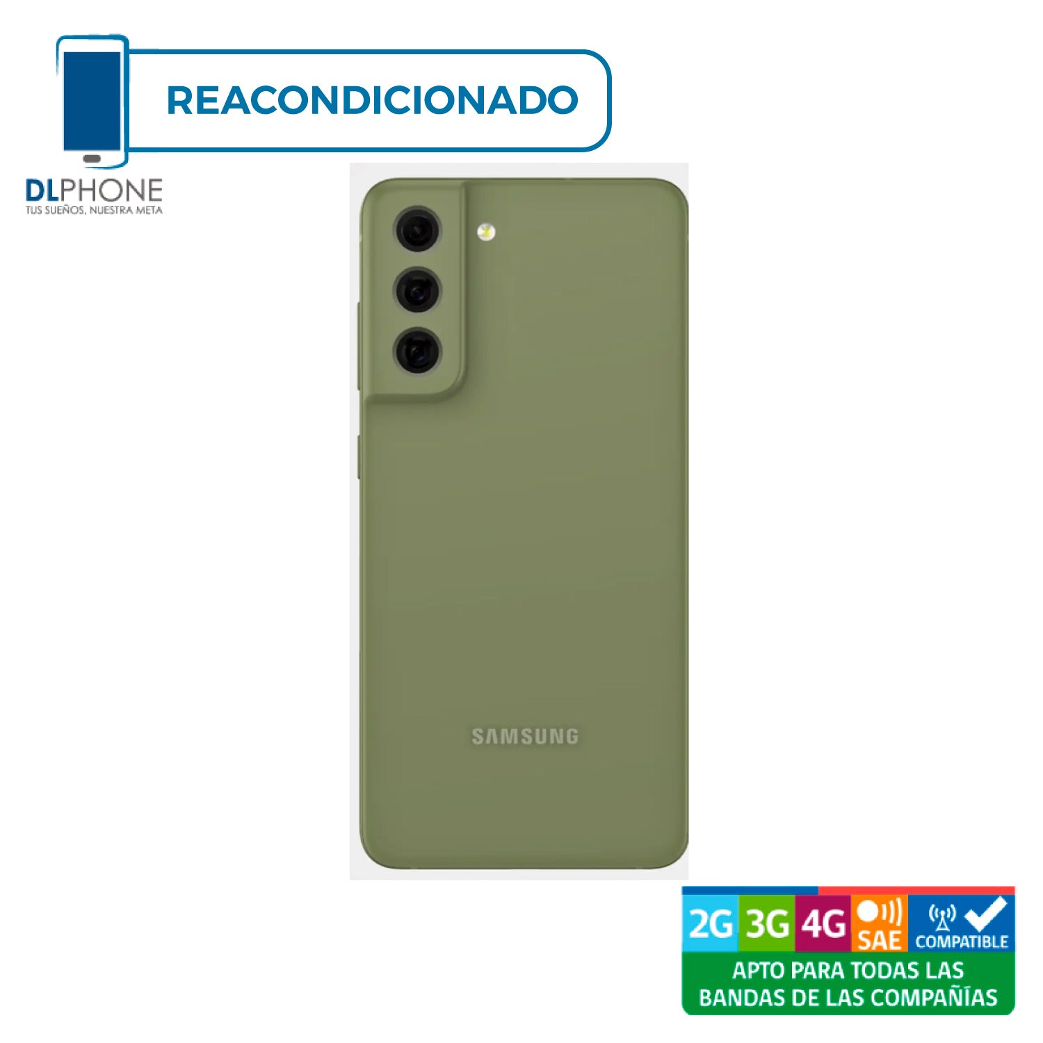 Samsung Galaxy S21 FE 128GB Verde Reacondicionado