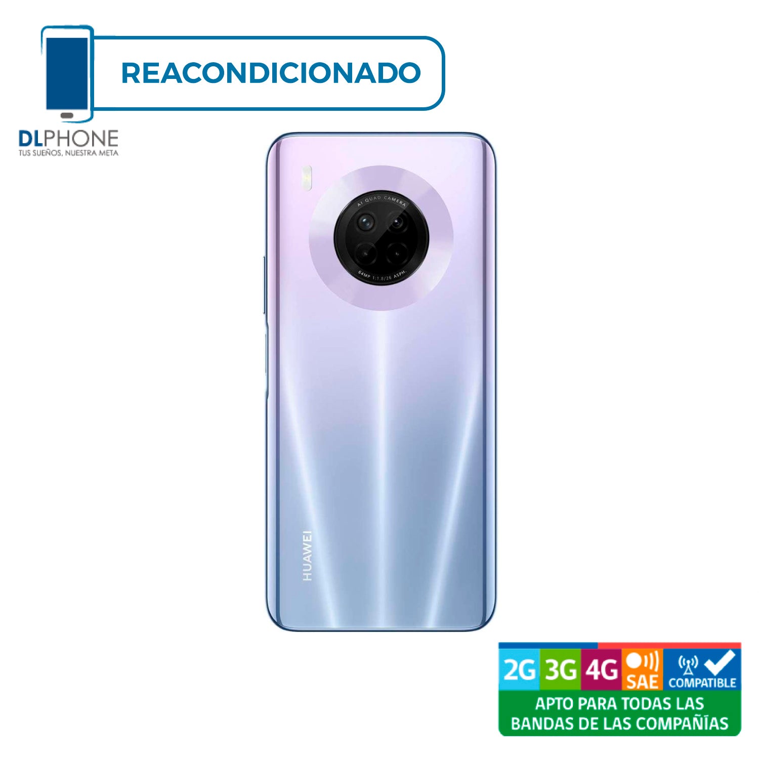 Huawei Y9a 128GB Plata Reacondicionado