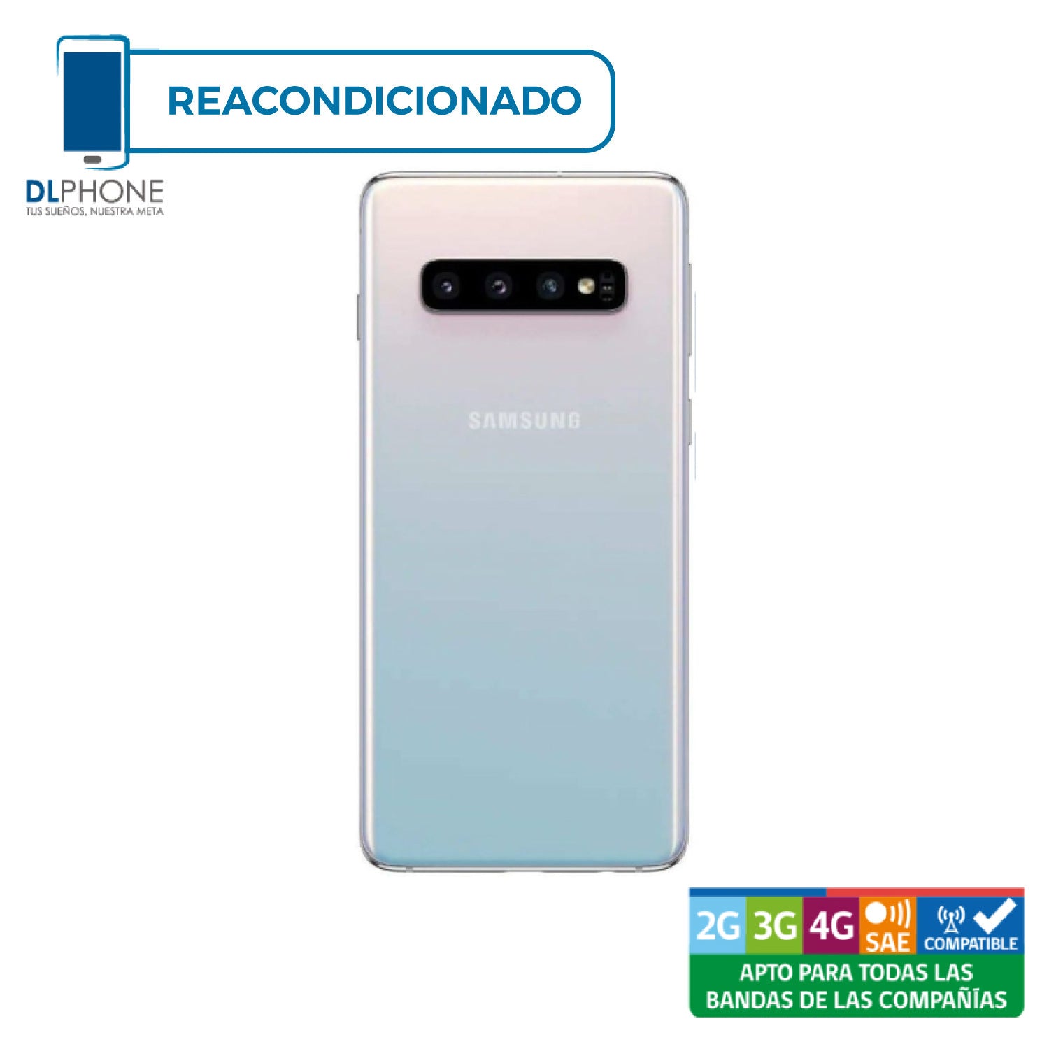 Samsung Galaxy S10 Plus 512GB Blanco Reacondicionado