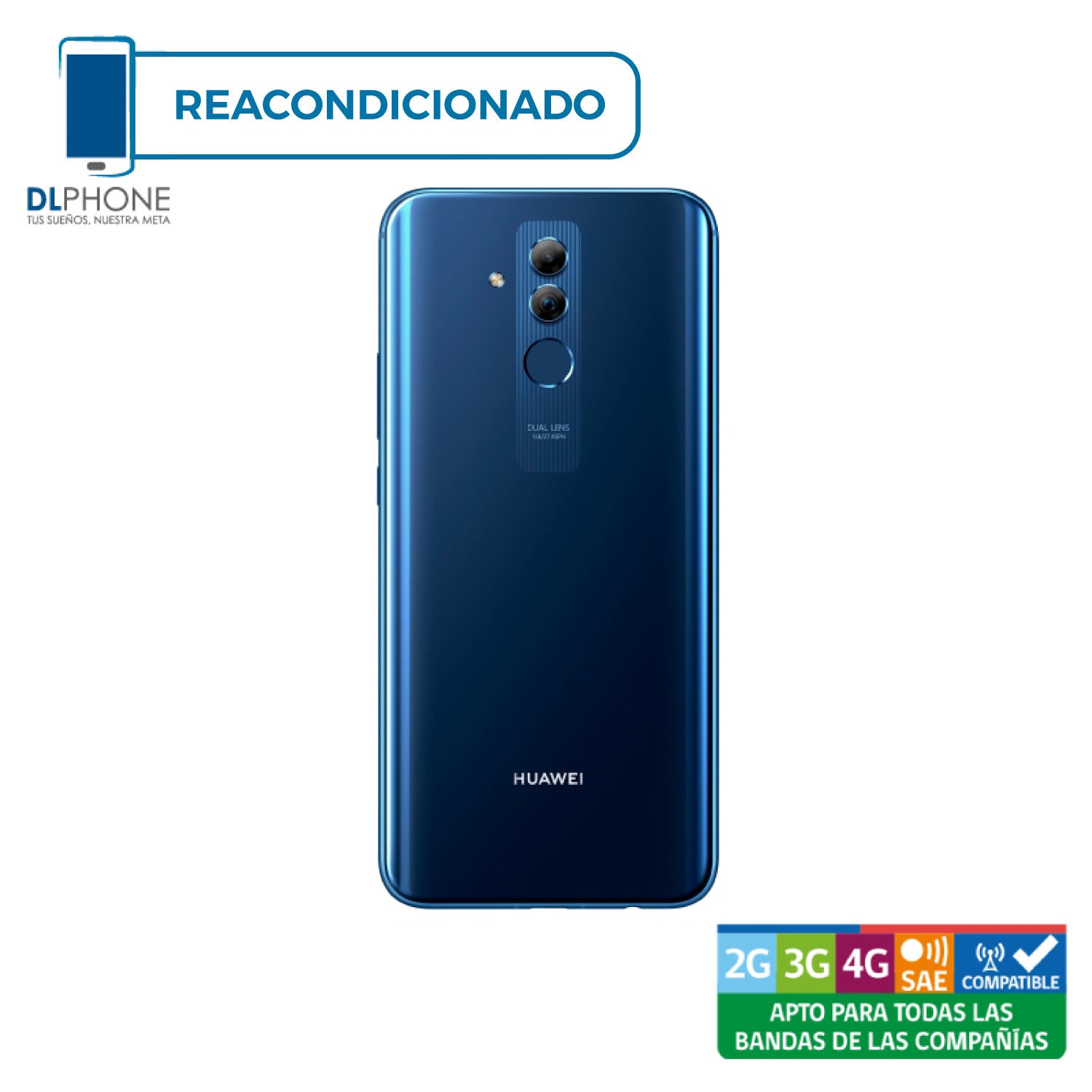 Huawei Mate 20 Lite 64GB Azul Reacondicionado