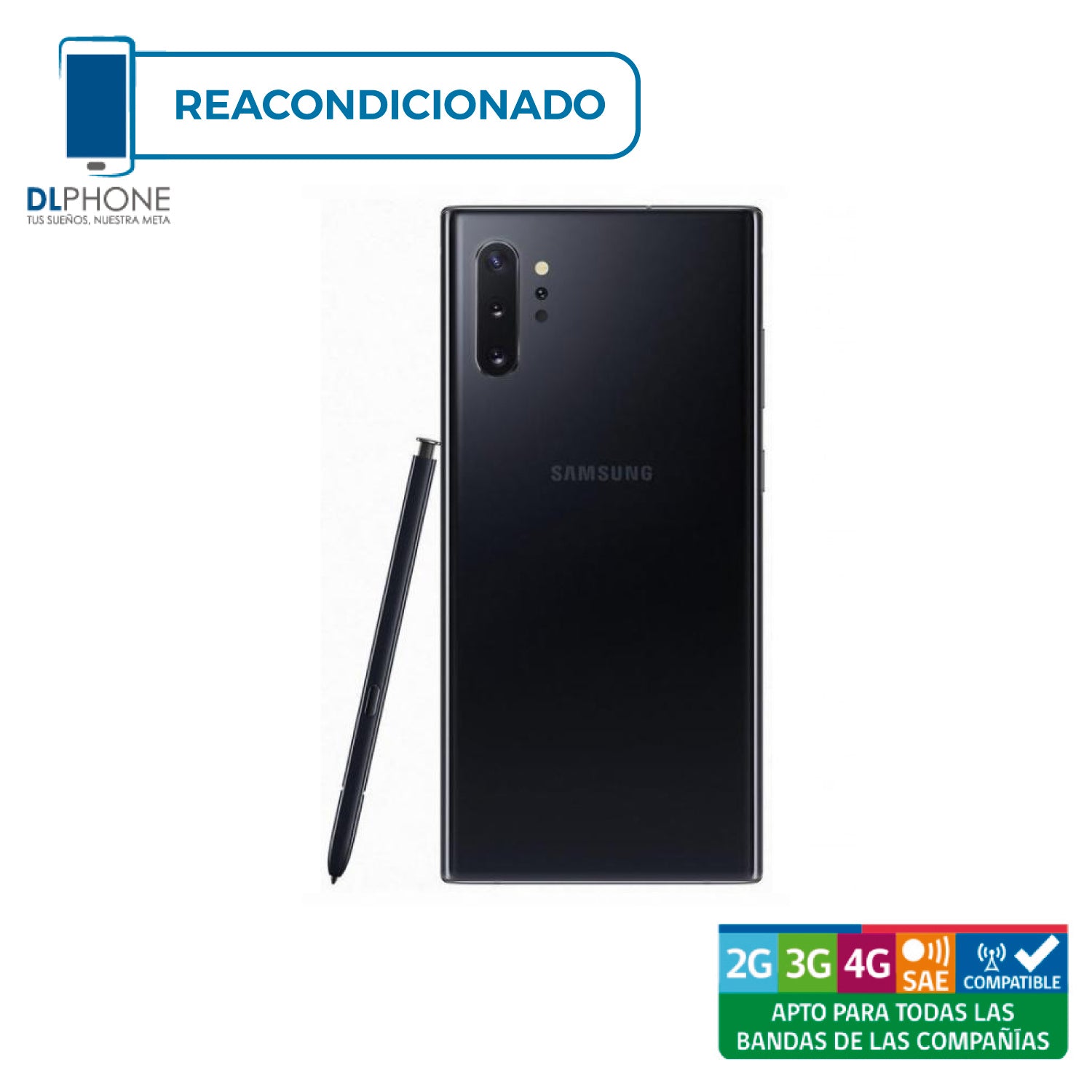 Samsung Galaxy Note 10 Plus 128GB Negro Reacondicionado