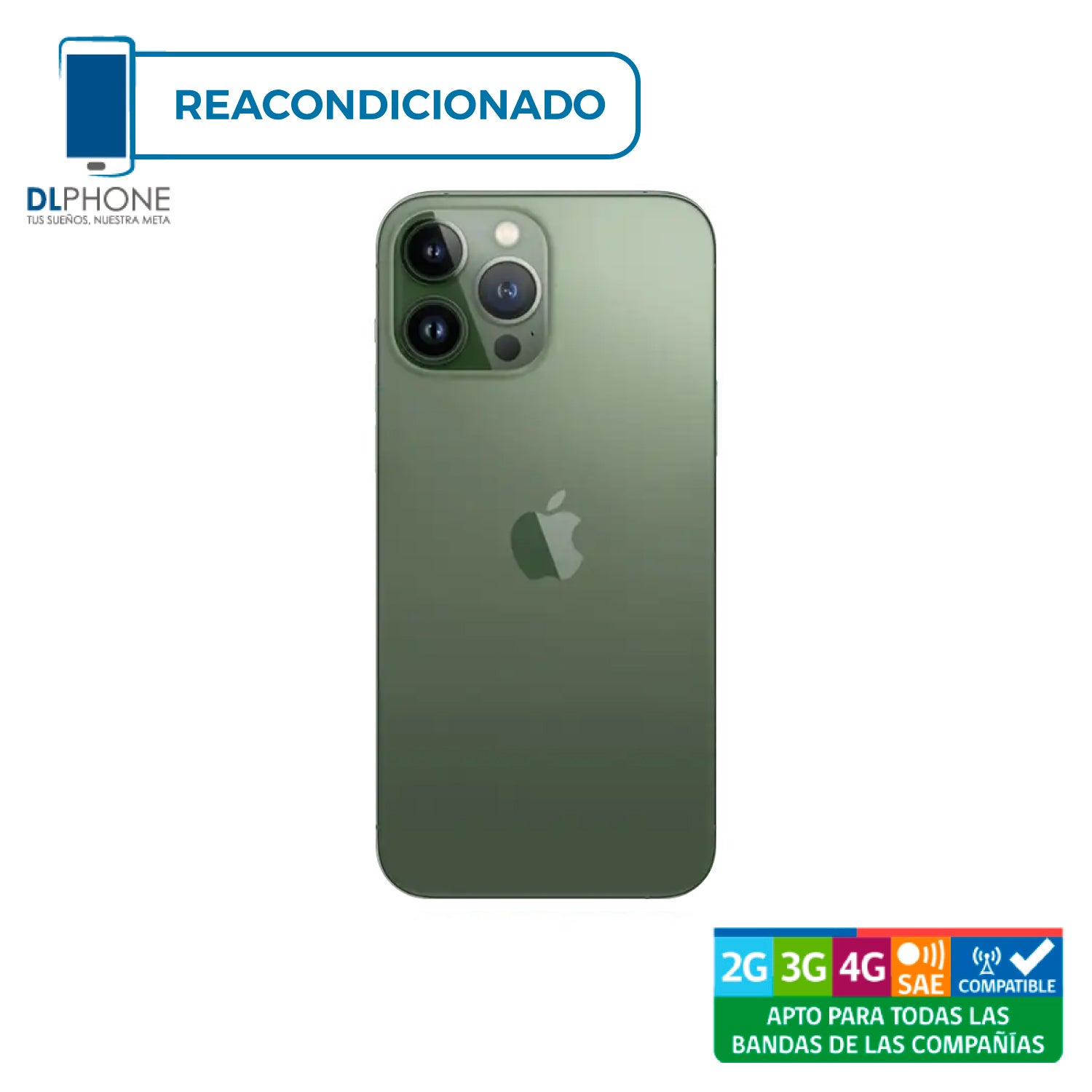 iPhone 13 Pro Max 256GB Verde Reacondicionado