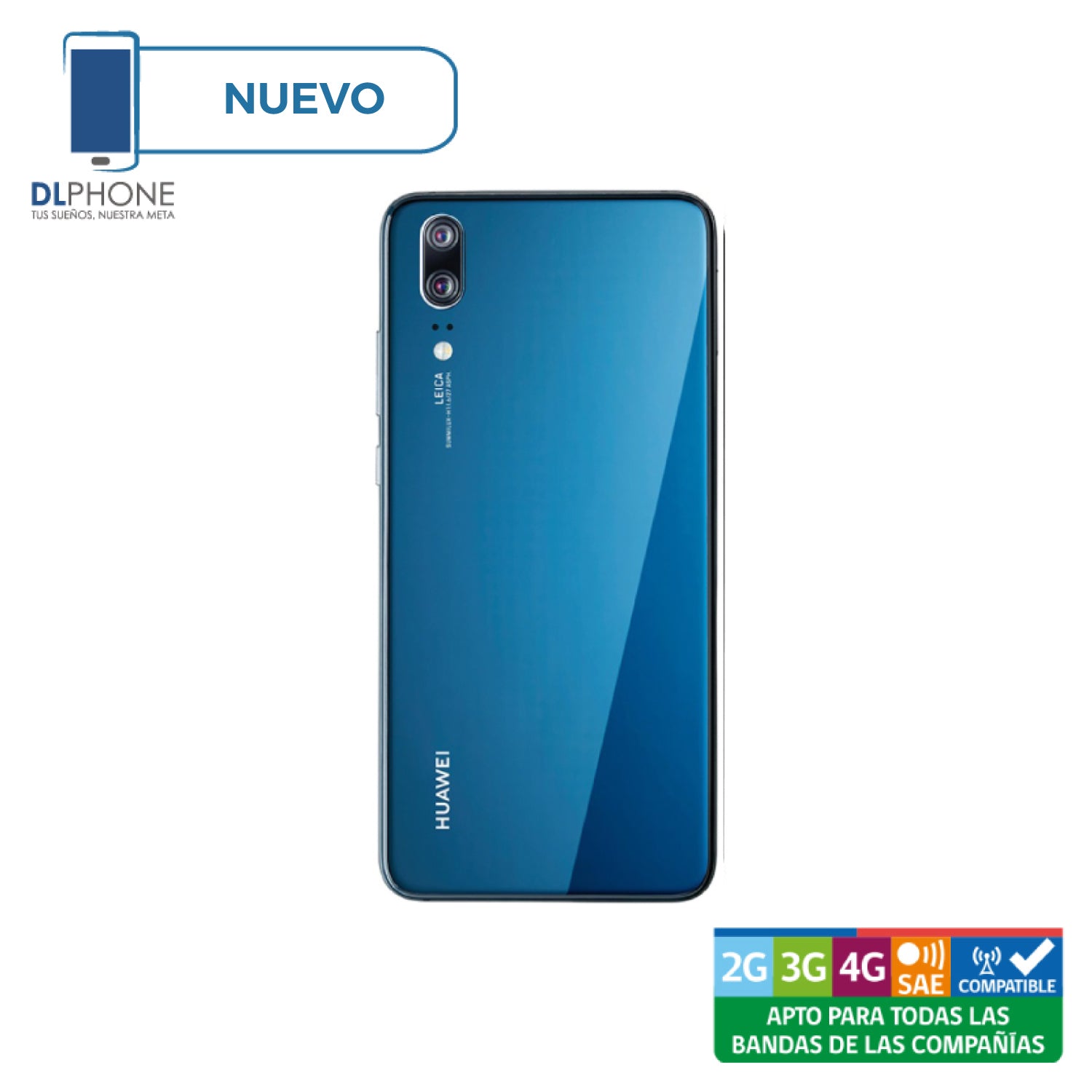Huawei P20 128GB Azul Reacondicionado