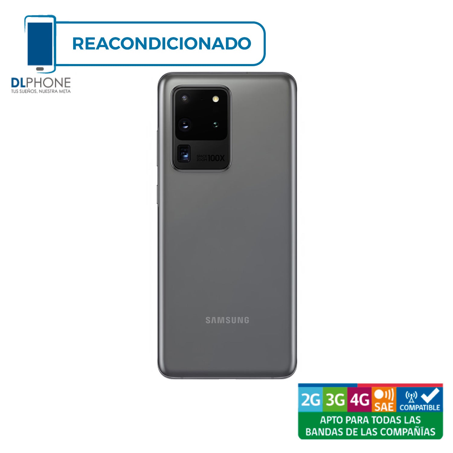 Samsung Galaxy S20 Ultra 512GB Gris Reacondicionado