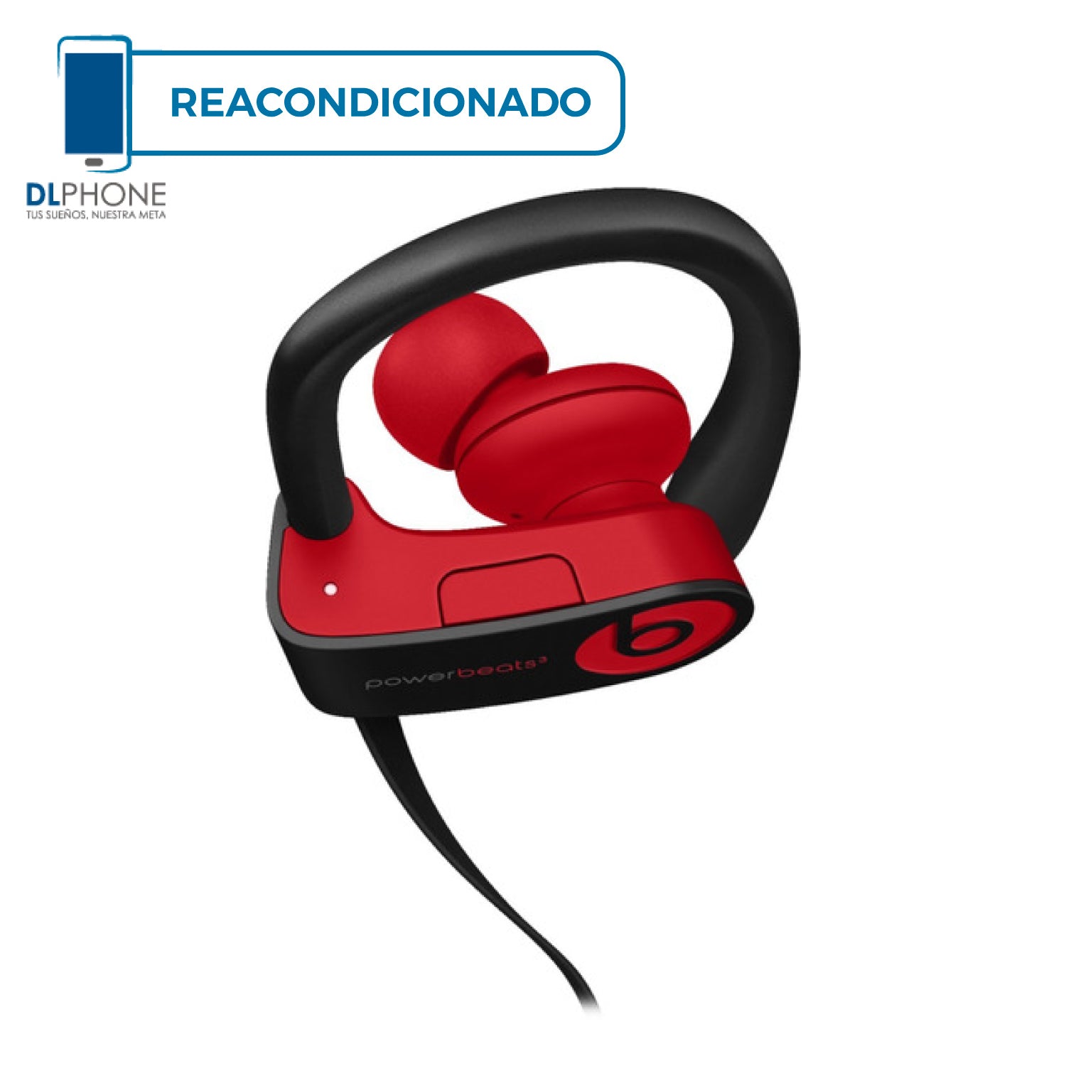 Beats POWER 3 Negro/Rojo Reacondicionado