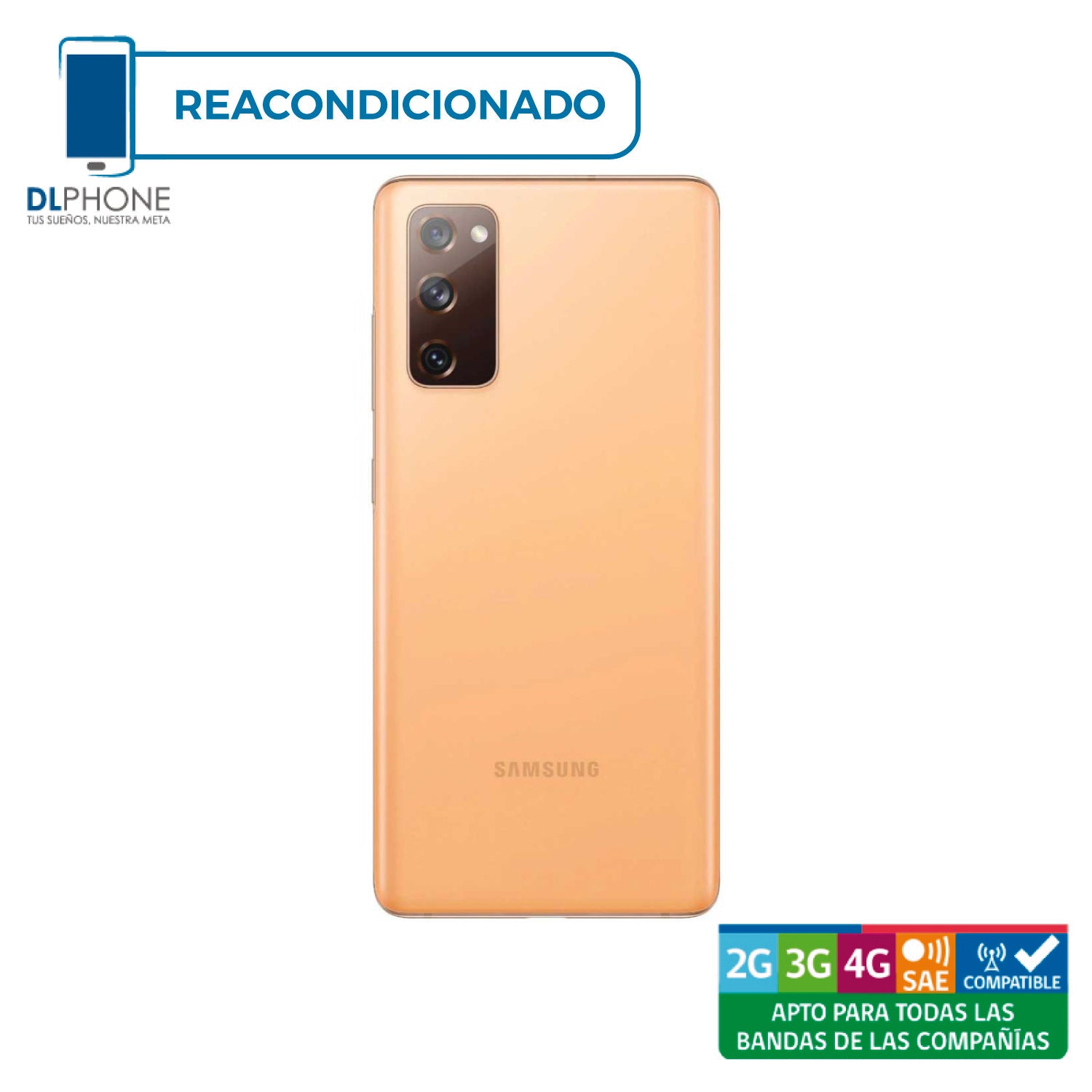 Samsung Galaxy S20 Fe 256GB Dorado Reacondicionado