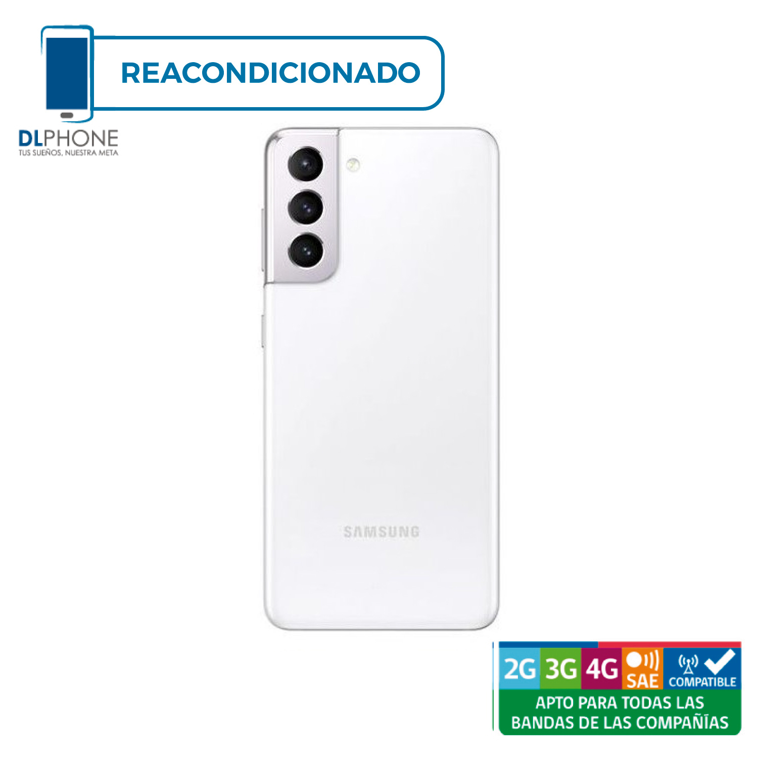Samsung Galaxy S21 128GB Blanco Reacondicionado