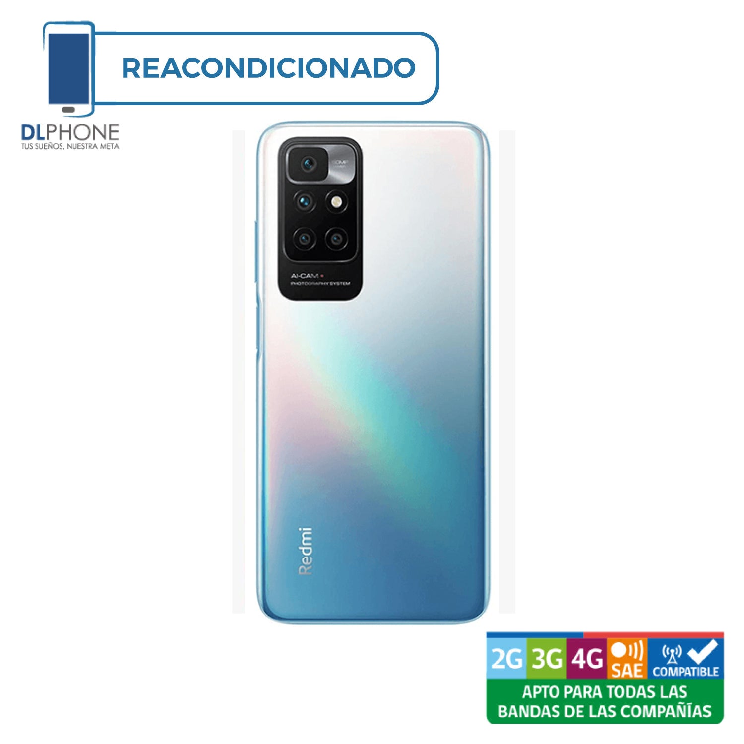 Xiaomi Redmi 10 64GB Azul Reacondicionado