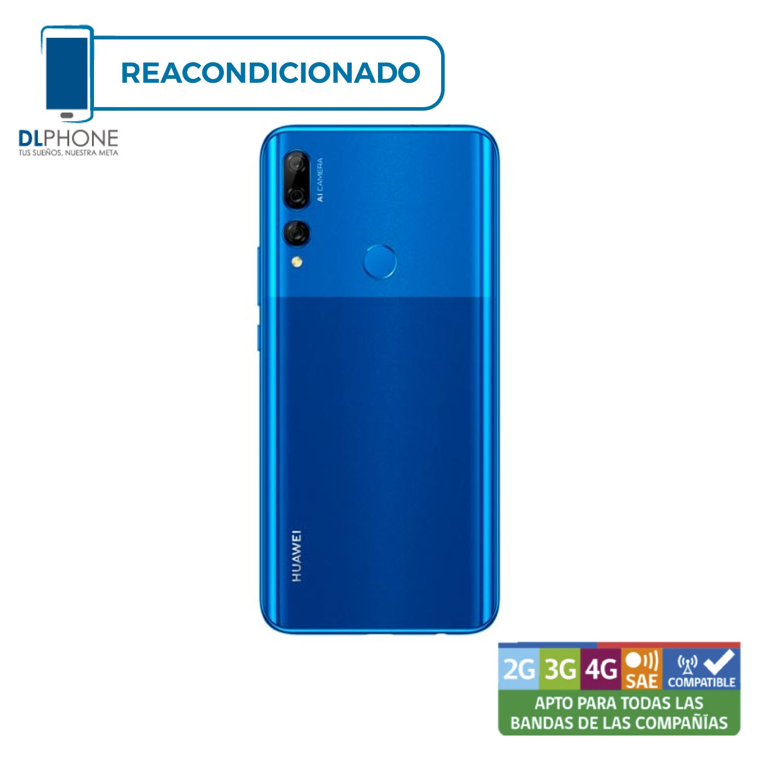 Huawei Y9 PRIME 2019 128GB Azul Reacondicionado