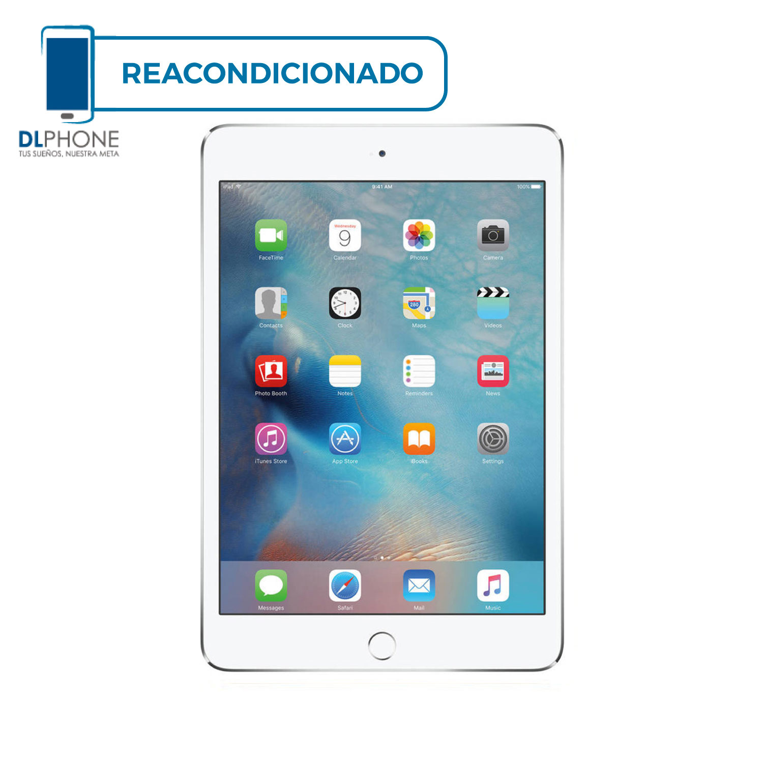 iPad Mini 4 64GB Plata Reacondicionado