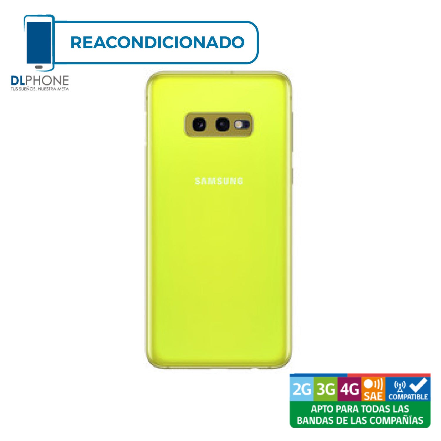 Samsung Galaxy S10E 128GB Amarillo Reacondicionado