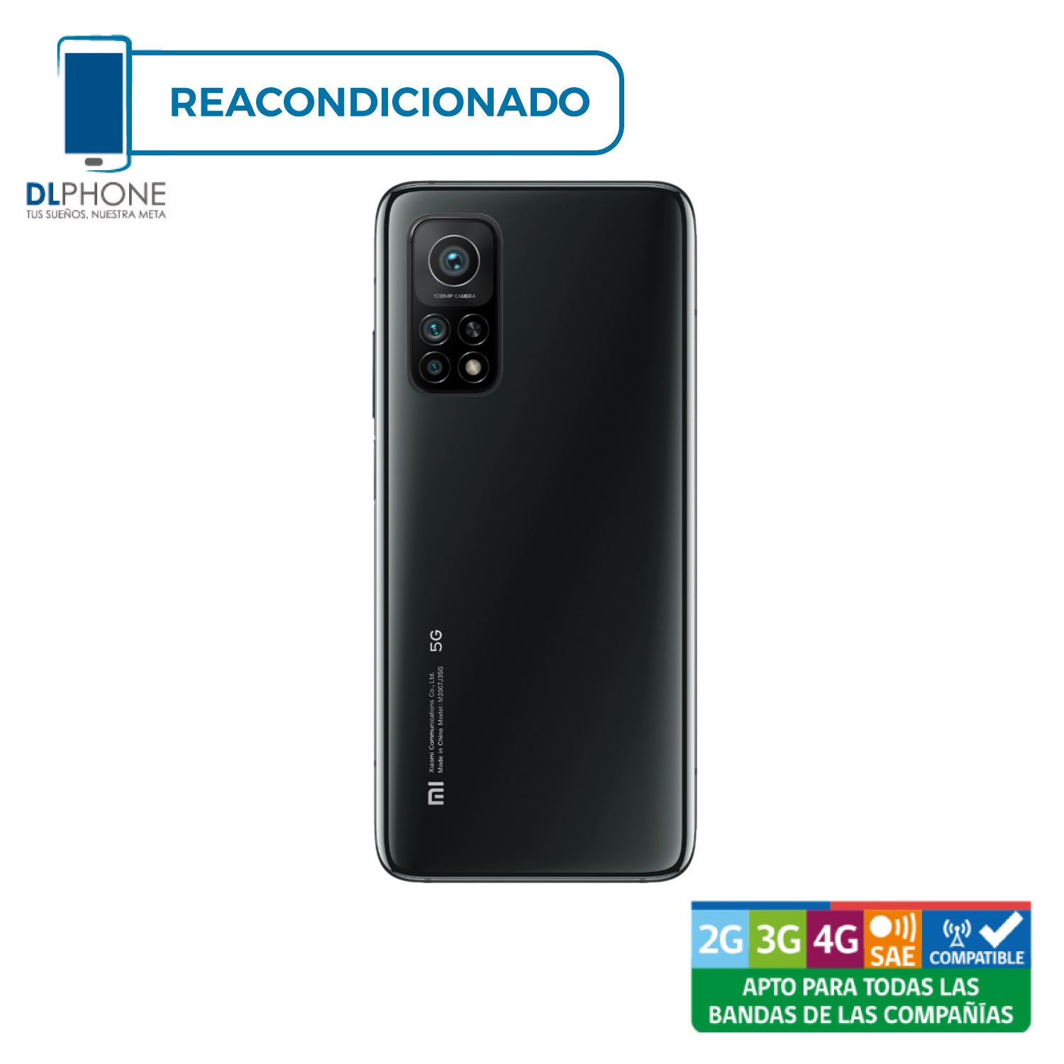 Xiaomi Mi 10T 128GB Negro Reacondicionado