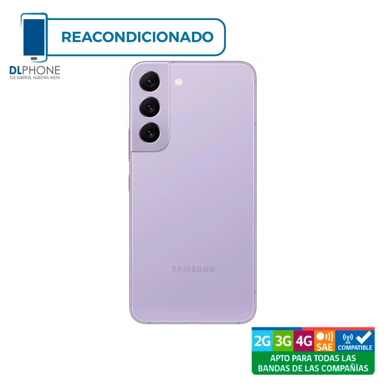 Samsung Galaxy S22 Plus 256GB Violeta Reacondicionado